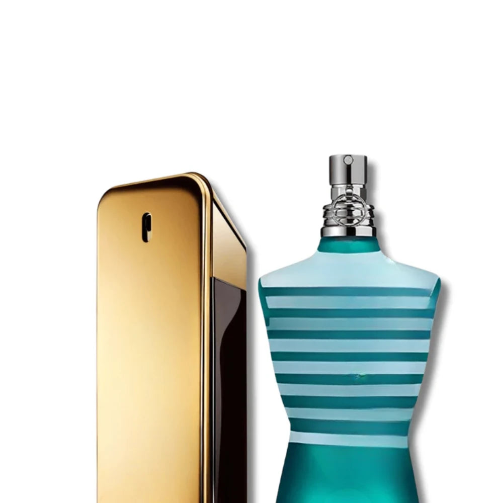 Luxury Men’s Duo – P. Rabanne 1 Million & J.P Gaultier Le Male 100ml (Exclusive Fragrance Set)