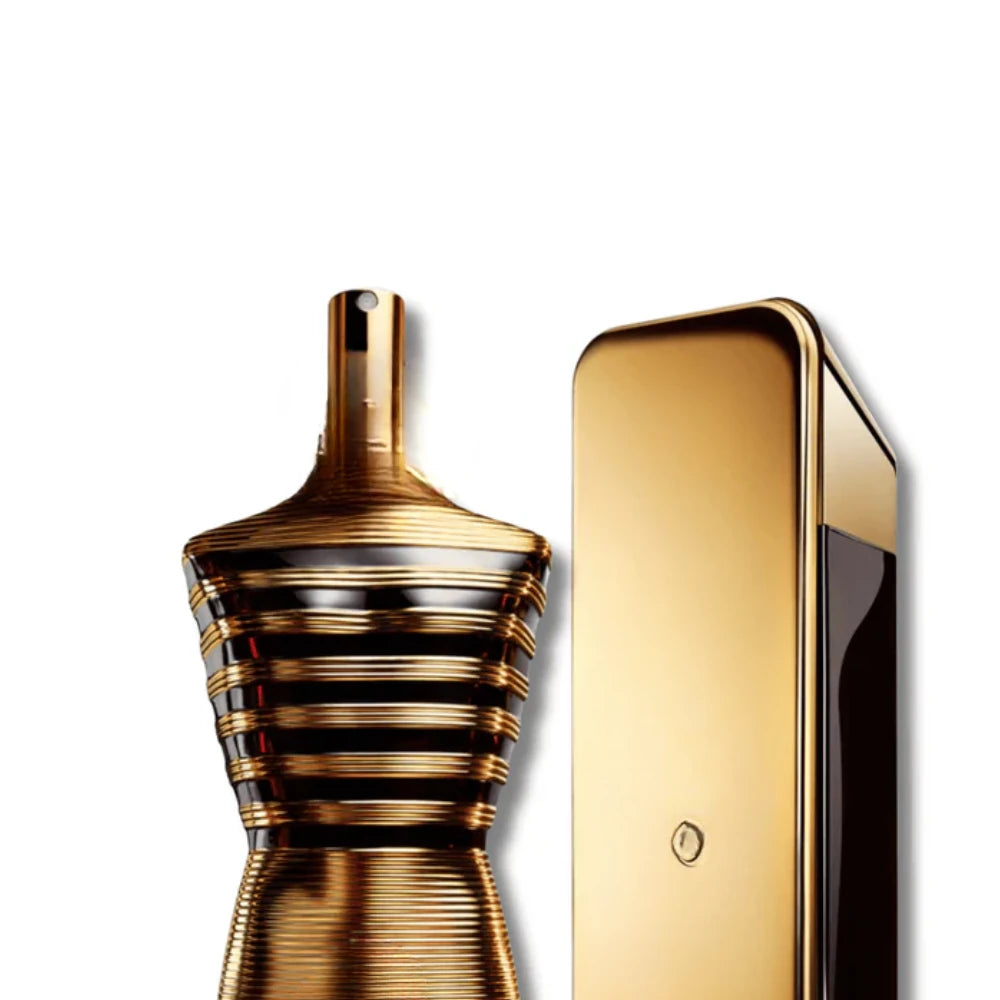 Luxury Men’s Duo – P. Rabanne 1 Million & J.P Gaultier Le Male Elixir 100ml (Exclusive Fragrance Set)